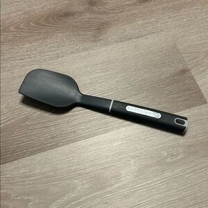 Calphalon Nylon Scraper Utensil Dark Charcoal Gray Silicone